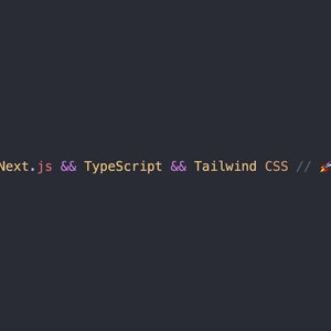 How to Create a Next.js, TypeScript and Tailwind CSS Project